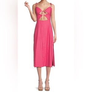Cult Gaia Midi Dress with Cutout